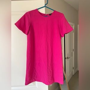 ANN TAYLOR PINK DRESS 4 PETITE